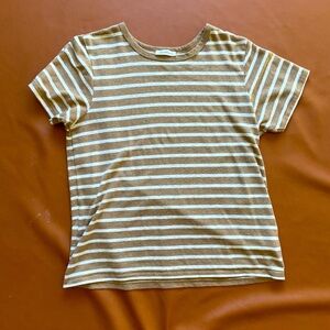 Striped Brown Tee